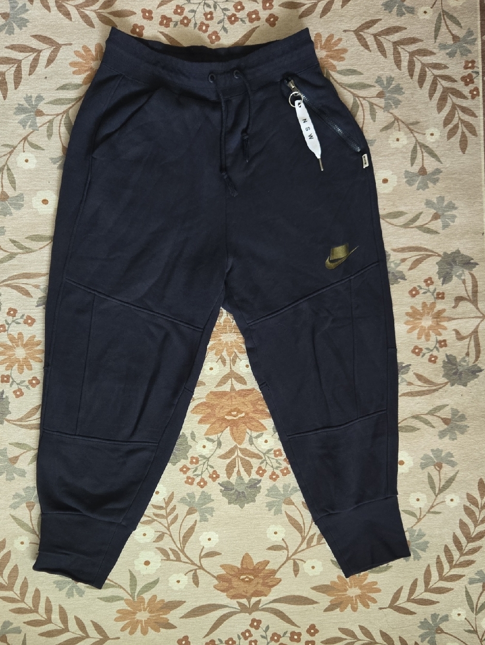Nike Womens NSW Jogger Pants Size Medium Navy